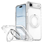 Étui de téléphone hybride PC et TPU Ice Armor avec support magnétique rotatif, pour iPhone 17 Pro Max, pour iPhone 17 Pro, pour iPhone Air