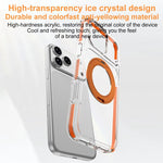 Étui de téléphone hybride PC et TPU Ice Armor avec support magnétique rotatif, pour iPhone 17 Pro Max, pour iPhone 17 Pro, pour iPhone Air