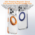 Étui de téléphone hybride PC et TPU Ice Armor avec support magnétique rotatif, pour iPhone 17 Pro Max, pour iPhone 17 Pro, pour iPhone Air