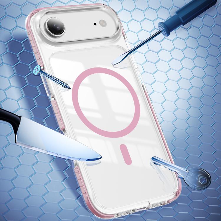 Coque de téléphone hybride en acrylique magnétique transparent Crystal Shield, pour iPhone 16 Plus, pour iPhone 16, pour iPhone 15 Pro Max, pour iPhone 15 Pro, pour iPhone 15 Plus, pour iPhone 15
