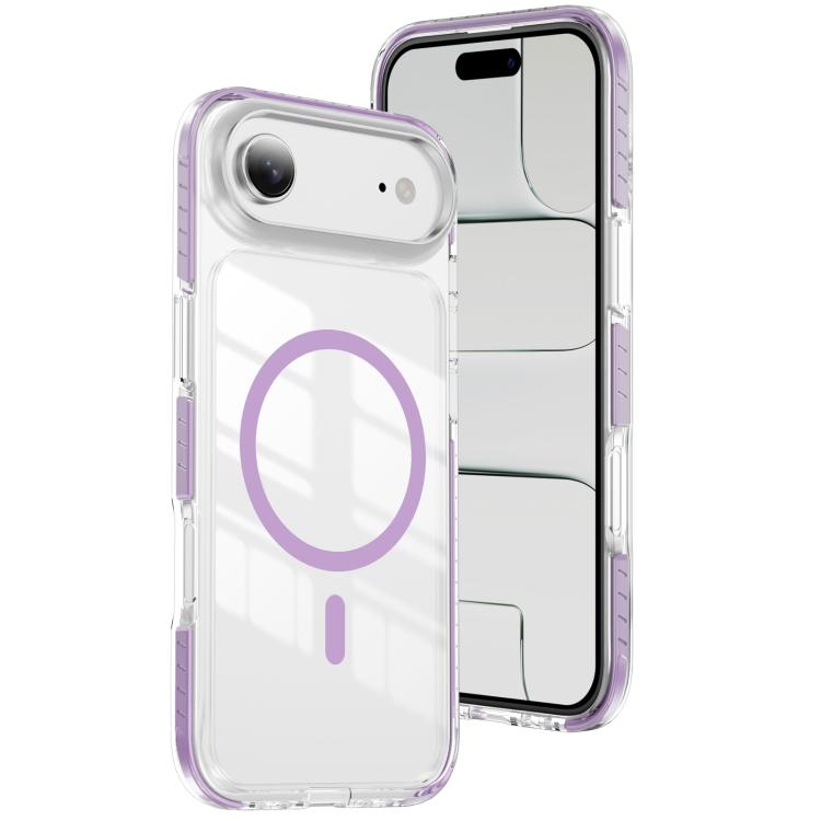 Coque de téléphone hybride en acrylique magnétique transparent Crystal Shield, pour iPhone 16 Plus, pour iPhone 16, pour iPhone 15 Pro Max, pour iPhone 15 Pro, pour iPhone 15 Plus, pour iPhone 15