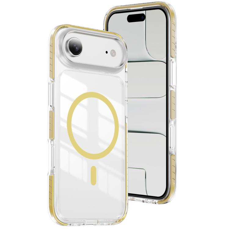 Coque de téléphone hybride en acrylique magnétique transparent Crystal Shield, pour iPhone 16 Plus, pour iPhone 16, pour iPhone 15 Pro Max, pour iPhone 15 Pro, pour iPhone 15 Plus, pour iPhone 15