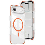 Coque de téléphone hybride en acrylique magnétique transparent Crystal Shield, pour iPhone 16 Plus, pour iPhone 16, pour iPhone 15 Pro Max, pour iPhone 15 Pro, pour iPhone 15 Plus, pour iPhone 15