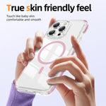 Coque de téléphone hybride en acrylique magnétique transparent Crystal Shield, pour iPhone 16 Plus, pour iPhone 16, pour iPhone 15 Pro Max, pour iPhone 15 Pro, pour iPhone 15 Plus, pour iPhone 15