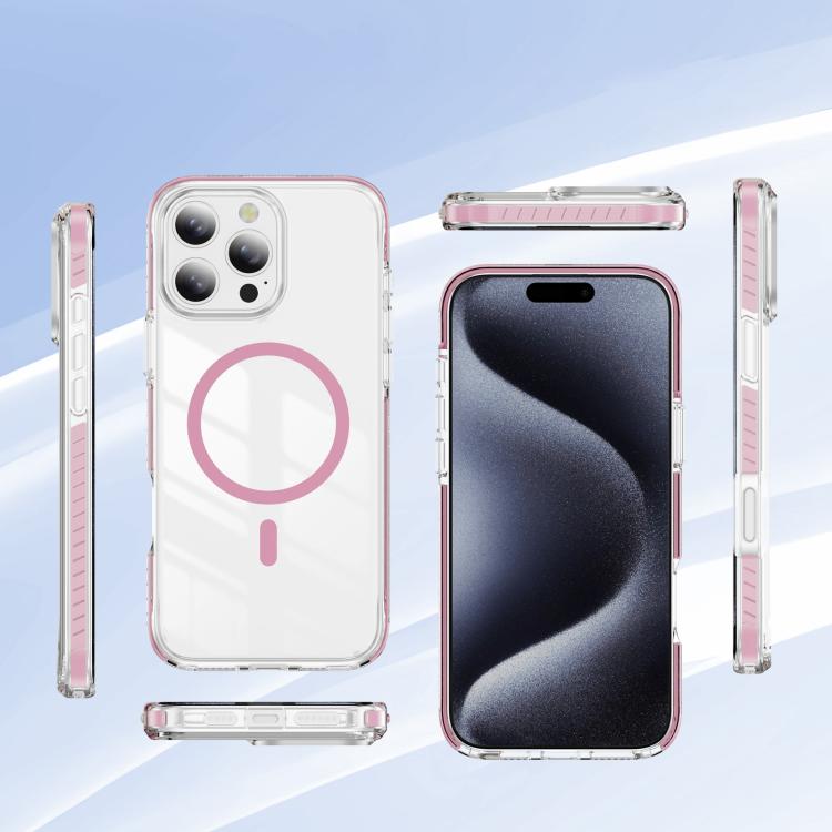 Coque de téléphone hybride TPU en acrylique magnétique transparent Crystal Shield, Pour iPhone 14 Plus, Pour iPhone 14 / 13, Pour iPhone 14 Pro, Pour iPhone 14 Pro Max, Pour iPhone 13 Pro Max, Pour iPhone 13 Pro