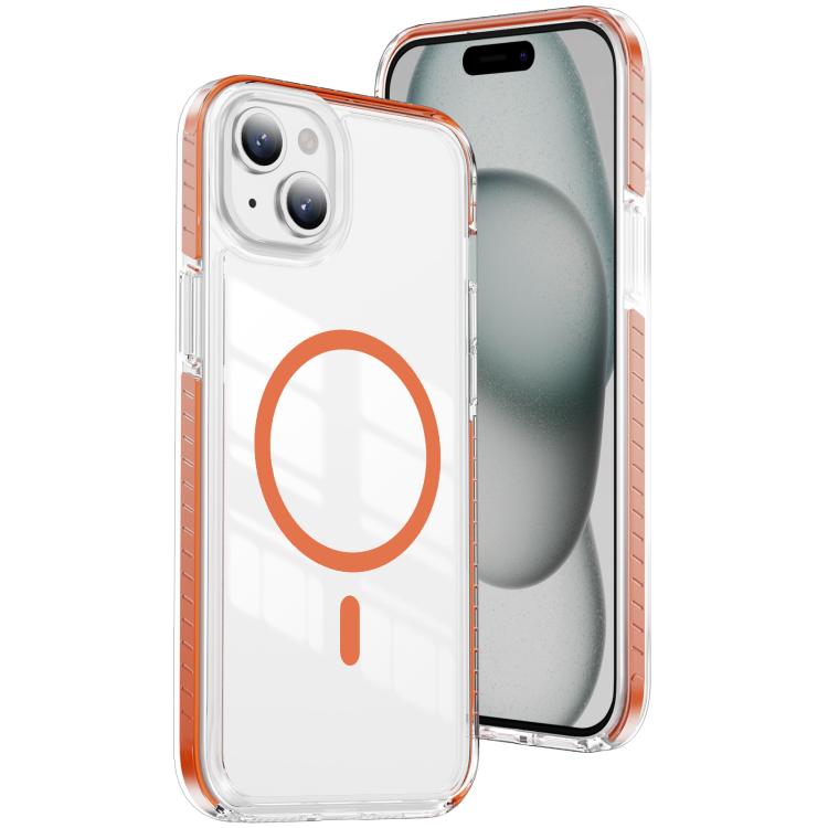 Coque de téléphone hybride TPU en acrylique magnétique transparent Crystal Shield, Pour iPhone 14 Plus, Pour iPhone 14 / 13, Pour iPhone 14 Pro, Pour iPhone 14 Pro Max, Pour iPhone 13 Pro Max, Pour iPhone 13 Pro