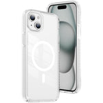 Coque de téléphone hybride TPU en acrylique magnétique transparent Crystal Shield, Pour iPhone 14 Plus, Pour iPhone 14 / 13, Pour iPhone 14 Pro, Pour iPhone 14 Pro Max, Pour iPhone 13 Pro Max, Pour iPhone 13 Pro