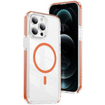 Coque de téléphone hybride en acrylique magnétique transparent Crystal Shield, pour iPhone 12 / 12 Pro, pour iPhone 12 Pro Max