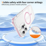 Coque de téléphone hybride en acrylique magnétique transparent Crystal Shield, pour iPhone 12 / 12 Pro, pour iPhone 12 Pro Max