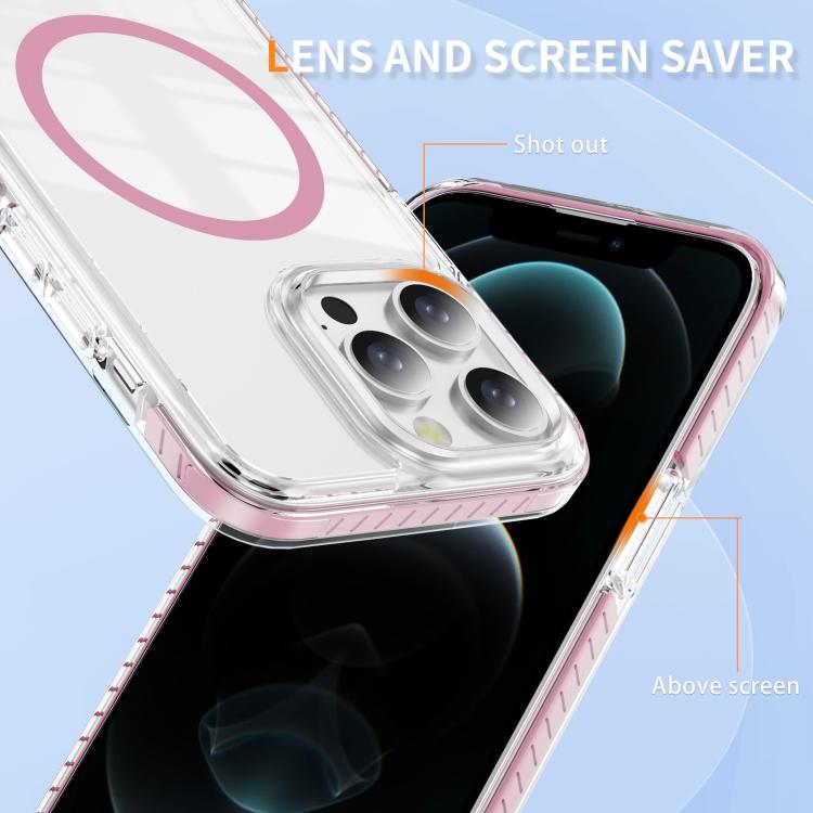Coque de téléphone hybride en acrylique magnétique transparent Crystal Shield, pour iPhone 12 / 12 Pro, pour iPhone 12 Pro Max