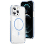 Coque de téléphone hybride en acrylique magnétique transparent Crystal Shield, pour iPhone 12 / 12 Pro, pour iPhone 12 Pro Max