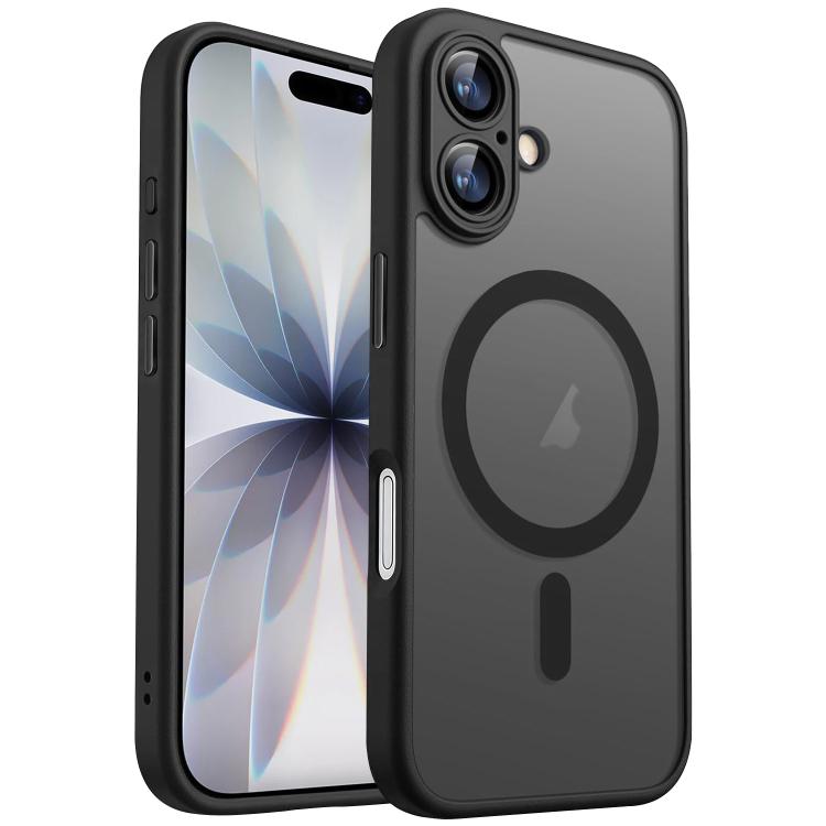 Coque de téléphone givrée magnétique XDcase Skin Feel avec film de protection d'objectif, Pour iPhone 17 Pro Max, Pour iPhone 17 Pro, Pour iPhone 17, Pour iPhone Air