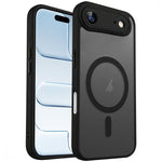 Coque de téléphone givrée magnétique XDcase Skin Feel avec film de protection d'objectif, Pour iPhone 17 Pro Max, Pour iPhone 17 Pro, Pour iPhone 17, Pour iPhone Air