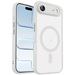 Coque de téléphone givrée magnétique XDcase Skin Feel avec film de protection d'objectif, Pour iPhone 17 Pro Max, Pour iPhone 17 Pro, Pour iPhone 17, Pour iPhone Air