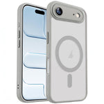Coque de téléphone givrée magnétique XDcase Skin Feel avec film de protection d'objectif, Pour iPhone 17 Pro Max, Pour iPhone 17 Pro, Pour iPhone 17, Pour iPhone Air