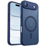 Coque de téléphone givrée magnétique XDcase Skin Feel avec film de protection d'objectif, Pour iPhone 17 Pro Max, Pour iPhone 17 Pro, Pour iPhone 17, Pour iPhone Air