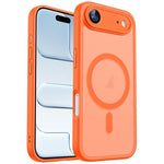 Coque de téléphone givrée magnétique XDcase Skin Feel avec film de protection d'objectif, Pour iPhone 17 Pro Max, Pour iPhone 17 Pro, Pour iPhone 17, Pour iPhone Air