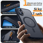 Coque de téléphone givrée magnétique XDcase Skin Feel avec film de protection d'objectif, Pour iPhone 17 Pro Max, Pour iPhone 17 Pro, Pour iPhone 17, Pour iPhone Air