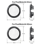 xDfind Film trempé avec pulvérisation d’huile intégrée Protection PC pour montre, Pour Google Pixel Watch 4 / 3 45mm, Pour Google Pixel Watch 4 / 3 / 2 / 1 41mm