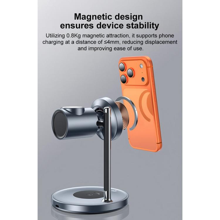 Station de recharge magnétique sans fil 3-en-1 Yesido DS40 Qi2.2, DS40