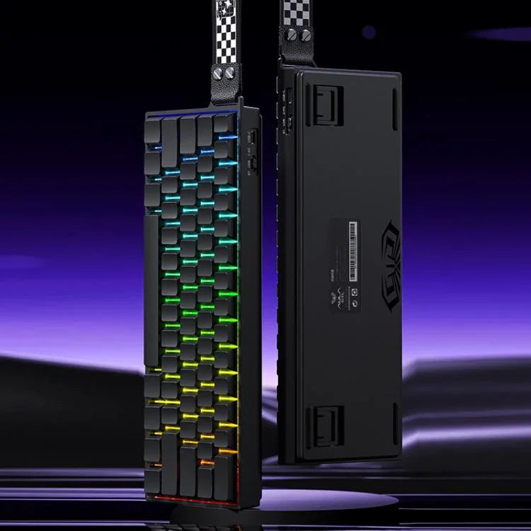 Clavier mécanique de jeu sans fil RGB AULA MINI60 HE Pro 61 touches