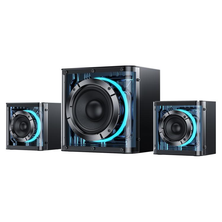 Enceinte Bluetooth RGB colorée 2.1 canaux 40W avec subwoofer Yesido YSW41, YSW41