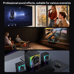 Enceinte Bluetooth RGB colorée 2.1 canaux 40W avec subwoofer Yesido YSW41, YSW41