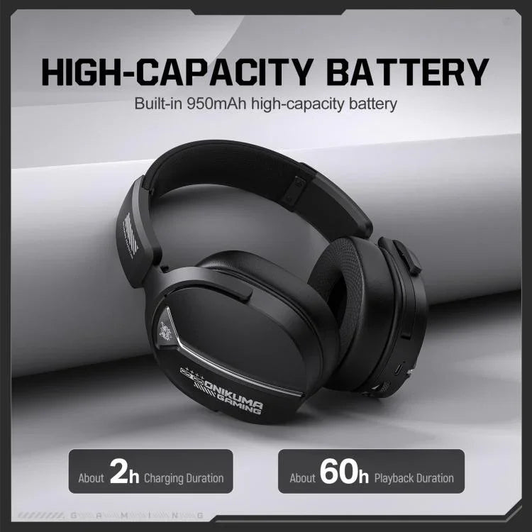 Casque gaming ONIKUMA GT887 Bluetooth 2,4G filaire / sans fil à quatre modes, GT887
