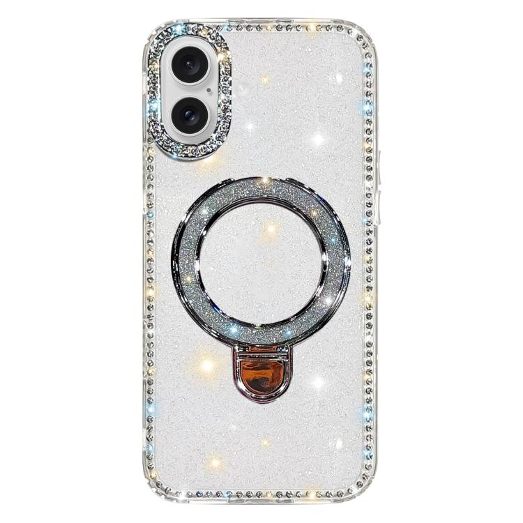 Coque de téléphone IMD double face à strass pailletés avec béquille, Pour iPhone 17 Pro Max, Pour iPhone 17 Pro, Pour iPhone 17, Pour iPhone Air, Pour iPhone 16 Pro Max, Pour iPhone 16 Pro, Pour iPhone 16 Plus, Pour iPhone 16