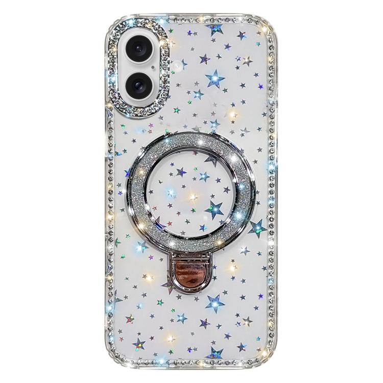 Coque de téléphone IMD double face à strass pailletés avec béquille, Pour iPhone 17 Pro Max, Pour iPhone 17 Pro, Pour iPhone 17, Pour iPhone Air, Pour iPhone 16 Pro Max, Pour iPhone 16 Pro, Pour iPhone 16 Plus, Pour iPhone 16