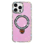 Coque de téléphone IMD double face à strass pailletés avec béquille, Pour iPhone 17 Pro Max, Pour iPhone 17 Pro, Pour iPhone 17, Pour iPhone Air, Pour iPhone 16 Pro Max, Pour iPhone 16 Pro, Pour iPhone 16 Plus, Pour iPhone 16