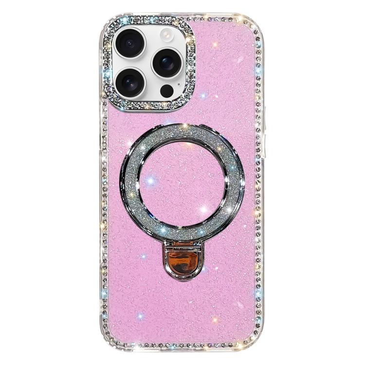Coque de téléphone IMD double face à strass pailletés avec béquille, Pour iPhone 17 Pro Max, Pour iPhone 17 Pro, Pour iPhone 17, Pour iPhone Air, Pour iPhone 16 Pro Max, Pour iPhone 16 Pro, Pour iPhone 16 Plus, Pour iPhone 16