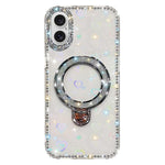 Coque de téléphone IMD double face à strass pailletés avec béquille, Pour iPhone 17 Pro Max, Pour iPhone 17 Pro, Pour iPhone 17, Pour iPhone Air, Pour iPhone 16 Pro Max, Pour iPhone 16 Pro, Pour iPhone 16 Plus, Pour iPhone 16