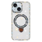Coque de téléphone IMD double face à strass pailletés avec béquille, Pour iPhone 15 Pro Max, Pour iPhone 15 Pro, Pour iPhone 15, Pour iPhone 14, Pour iPhone 14 Pro, Pour iPhone 14 Pro Max, Pour iPhone 13 Pro Max, Pour iPhone 13 Pro