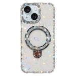 Coque de téléphone IMD double face à strass pailletés avec béquille, Pour iPhone 15 Pro Max, Pour iPhone 15 Pro, Pour iPhone 15, Pour iPhone 14, Pour iPhone 14 Pro, Pour iPhone 14 Pro Max, Pour iPhone 13 Pro Max, Pour iPhone 13 Pro