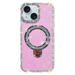 Coque de téléphone IMD double face à strass pailletés avec béquille, Pour iPhone 15 Pro Max, Pour iPhone 15 Pro, Pour iPhone 15, Pour iPhone 14, Pour iPhone 14 Pro, Pour iPhone 14 Pro Max, Pour iPhone 13 Pro Max, Pour iPhone 13 Pro