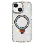 Coque de téléphone IMD double face à strass pailletés avec béquille, Pour iPhone 15 Pro Max, Pour iPhone 15 Pro, Pour iPhone 15, Pour iPhone 14, Pour iPhone 14 Pro, Pour iPhone 14 Pro Max, Pour iPhone 13 Pro Max, Pour iPhone 13 Pro