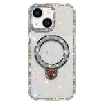 Coque de téléphone IMD double face à strass pailletés avec béquille, Pour iPhone 15 Pro Max, Pour iPhone 15 Pro, Pour iPhone 15, Pour iPhone 14, Pour iPhone 14 Pro, Pour iPhone 14 Pro Max, Pour iPhone 13 Pro Max, Pour iPhone 13 Pro