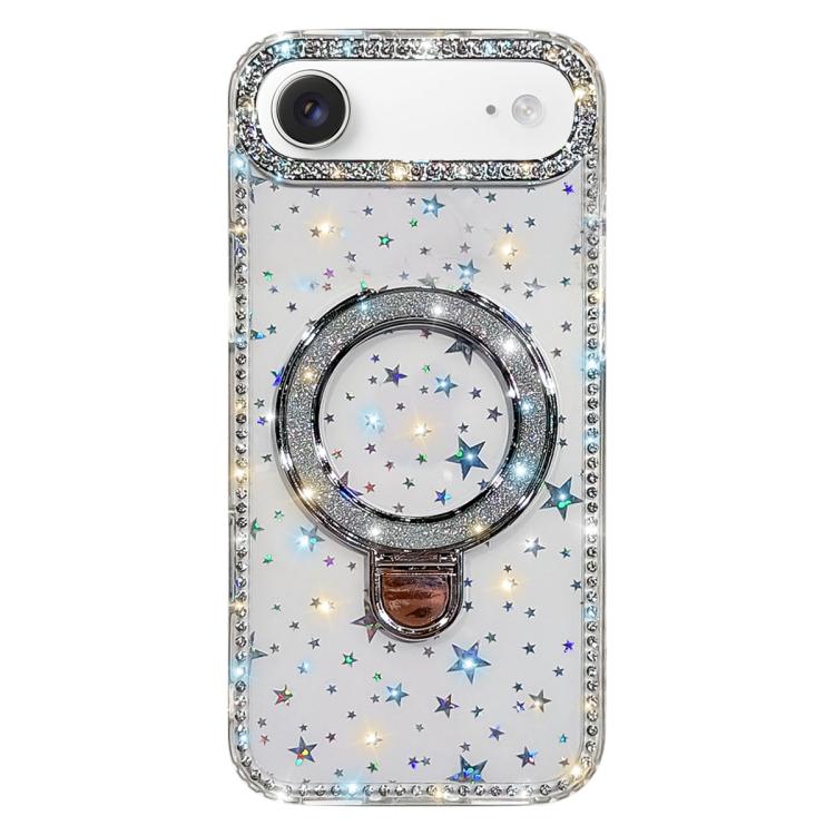 Coque de téléphone IMD double face à strass pailletés avec béquille, Pour iPhone 17 Pro Max, Pour iPhone 17 Pro, Pour iPhone 17, Pour iPhone Air, Pour iPhone 16 Pro Max, Pour iPhone 16 Pro, Pour iPhone 16 Plus, Pour iPhone 16