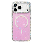 Coque de téléphone magnétique hybride en TPU PC IMD double face avec strass, Pour iPhone 17 Pro Max, Pour iPhone 17 Pro, Pour iPhone 17, Pour iPhone Air, Pour iPhone 16 Pro Max, Pour iPhone 16 Pro, Pour iPhone 16 Plus, Pour iPhone 16