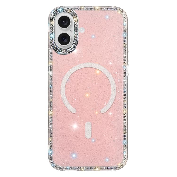 Coque de téléphone magnétique hybride en TPU PC IMD double face avec strass, Pour iPhone 17 Pro Max, Pour iPhone 17 Pro, Pour iPhone 17, Pour iPhone Air, Pour iPhone 16 Pro Max, Pour iPhone 16 Pro, Pour iPhone 16 Plus, Pour iPhone 16