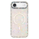 Coque de téléphone magnétique hybride en TPU PC IMD double face avec strass, Pour iPhone 17 Pro Max, Pour iPhone 17 Pro, Pour iPhone 17, Pour iPhone Air, Pour iPhone 16 Pro Max, Pour iPhone 16 Pro, Pour iPhone 16 Plus, Pour iPhone 16