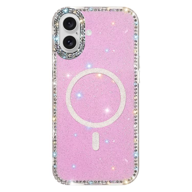 Coque de téléphone magnétique hybride en TPU PC IMD double face avec strass, Pour iPhone 17 Pro Max, Pour iPhone 17 Pro, Pour iPhone 17, Pour iPhone Air, Pour iPhone 16 Pro Max, Pour iPhone 16 Pro, Pour iPhone 16 Plus, Pour iPhone 16