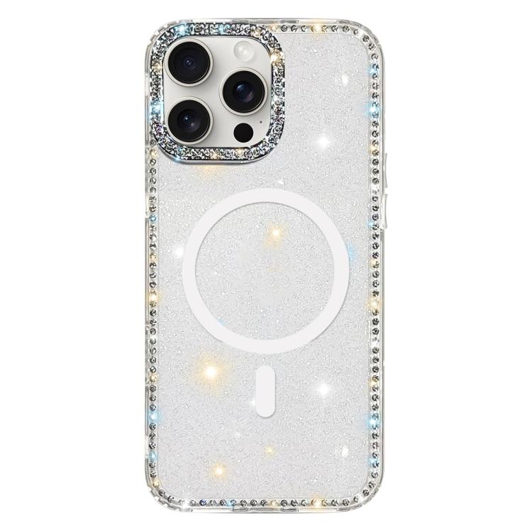 Coque de téléphone magnétique hybride en TPU PC IMD double face à strass, pour iPhone 15 Pro Max, pour iPhone 15 Pro, pour iPhone 15, pour iPhone 14, pour iPhone 14 Pro, pour iPhone 14 Pro Max, pour iPhone 13 Pro Max, pour iPhone 13 Pro