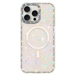 Coque de téléphone magnétique hybride en TPU PC IMD double face à strass, pour iPhone 15 Pro Max, pour iPhone 15 Pro, pour iPhone 15, pour iPhone 14, pour iPhone 14 Pro, pour iPhone 14 Pro Max, pour iPhone 13 Pro Max, pour iPhone 13 Pro