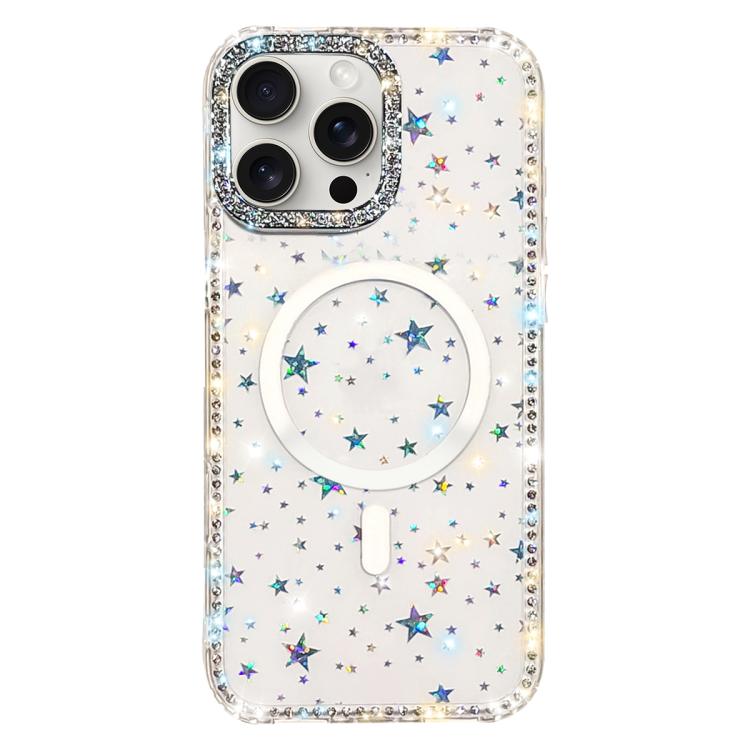 Coque de téléphone magnétique hybride en TPU PC IMD double face à strass, pour iPhone 15 Pro Max, pour iPhone 15 Pro, pour iPhone 15, pour iPhone 14, pour iPhone 14 Pro, pour iPhone 14 Pro Max, pour iPhone 13 Pro Max, pour iPhone 13 Pro