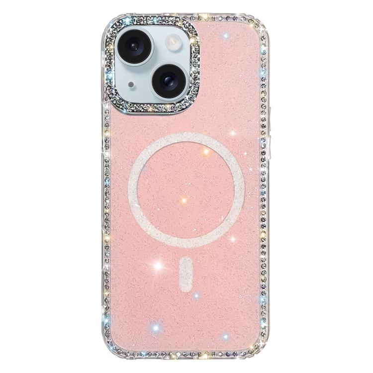 Coque de téléphone magnétique hybride en TPU PC IMD double face à strass, pour iPhone 15 Pro Max, pour iPhone 15 Pro, pour iPhone 15, pour iPhone 14, pour iPhone 14 Pro, pour iPhone 14 Pro Max, pour iPhone 13 Pro Max, pour iPhone 13 Pro