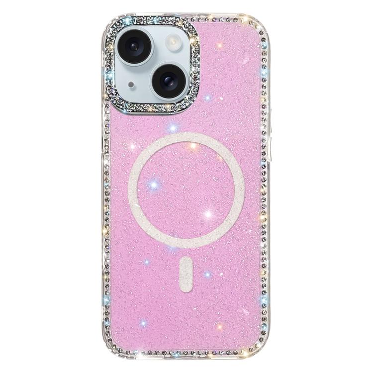 Coque de téléphone magnétique hybride en TPU PC IMD double face à strass, pour iPhone 15 Pro Max, pour iPhone 15 Pro, pour iPhone 15, pour iPhone 14, pour iPhone 14 Pro, pour iPhone 14 Pro Max, pour iPhone 13 Pro Max, pour iPhone 13 Pro