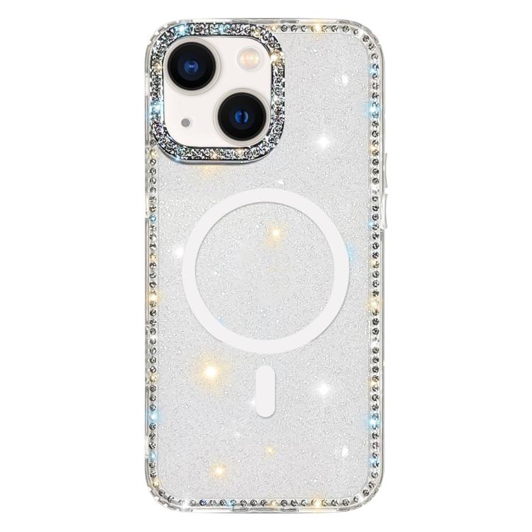 Coque de téléphone magnétique hybride en TPU PC IMD double face à strass, pour iPhone 15 Pro Max, pour iPhone 15 Pro, pour iPhone 15, pour iPhone 14, pour iPhone 14 Pro, pour iPhone 14 Pro Max, pour iPhone 13 Pro Max, pour iPhone 13 Pro
