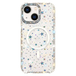 Coque de téléphone magnétique hybride en TPU PC IMD double face à strass, pour iPhone 15 Pro Max, pour iPhone 15 Pro, pour iPhone 15, pour iPhone 14, pour iPhone 14 Pro, pour iPhone 14 Pro Max, pour iPhone 13 Pro Max, pour iPhone 13 Pro